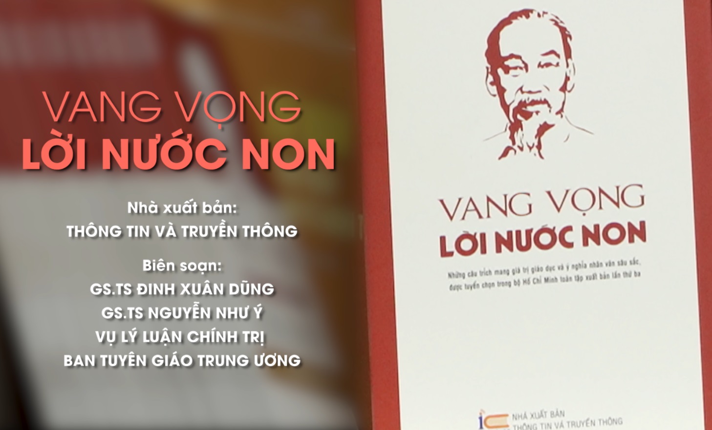 SÁCH HAY THAY ĐỔI CUỘC ĐỜI: VANG VỌNG LỜI NƯỚC NON